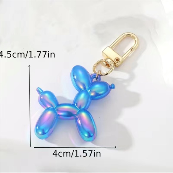 BALLOON ANIMALS KEYCHAIN CHARMS - Picture 5 of 8